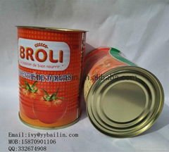 Delicious canned tomato paste