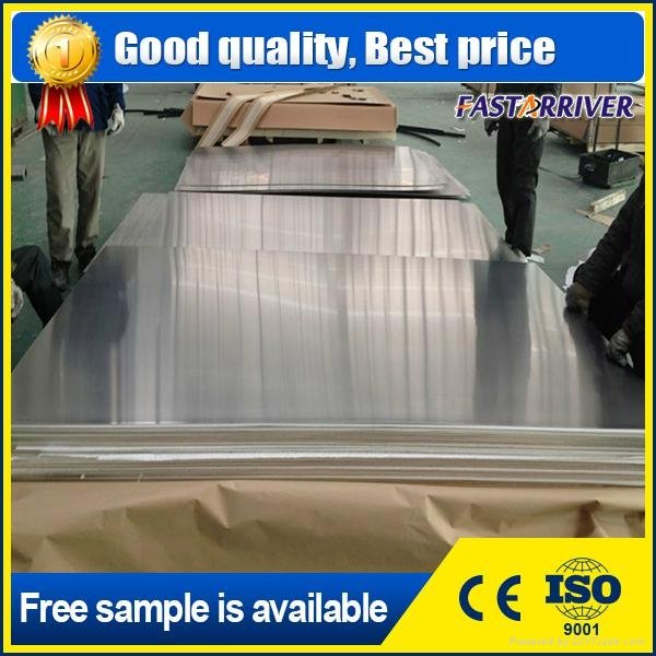 Factory price 1100 alloy polished laminated mirror aluminum sheet 2