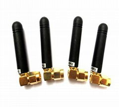 490MHz gold-plated elbow rod antenna communication antenna