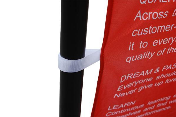 Pop up telescopic banner stand 5