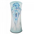 Fabric tension banner stand Cylinder for