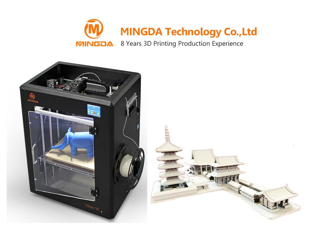 Desktop Digital FDM 3D printer manufactures High precision Glitar 5C
