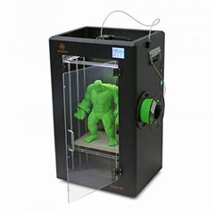 Desktop 3d printer with full metal housing big printing size