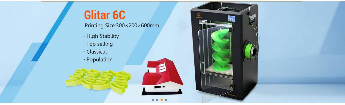 Digital automatic Desktop 3D Printer ABS PLA Nylon TPU plastic 3D printer 2