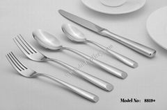 8819 stainless 304 steel flatware set