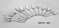 8818 stainless 304 steel flatware set