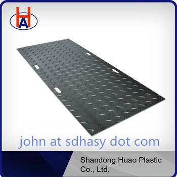 Ground mat construction road mat