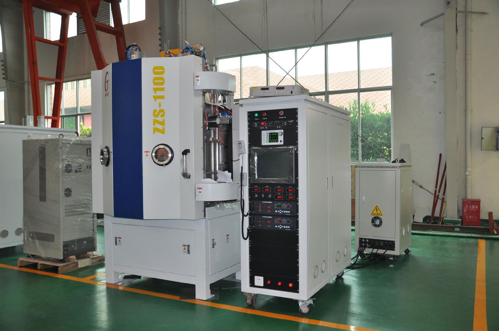 Nearsighted Spectacles Optical Lens Coating Machine With Cryogenic System