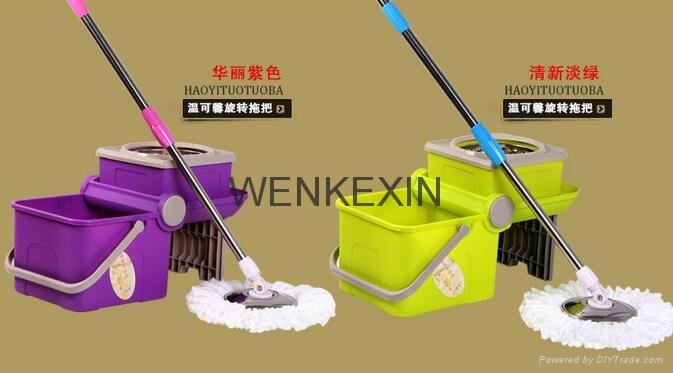 Foldable small size square easy life hand press rotating ma360 magic clean mop s 2