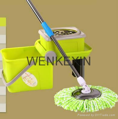 Foldable small size square easy life hand press rotating ma360 magic clean mop s 4