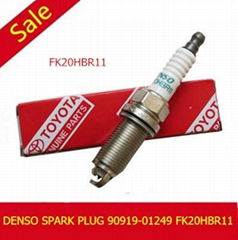  Denso Spark Plugs 90919-01249 FK20HBR11 for LEXUS IS250/300 LS460/460L GS30/35/