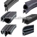 car door and window rubber seal strip with steel 5