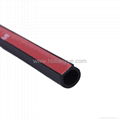 Car door EPDM/ PVC Rubber 3M tape self- adhesive seal strip made in China 2