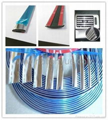 New Car Interior Decoration Strip line with 3M self-adhesive tape