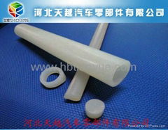 Silicone rubber hose composite nylon thread