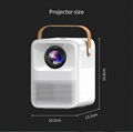 CRE CR35 home cinema wireless lcd projector mini oem projectors 1080p support 4k 2