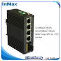5 RJ45 Ports fiber optic Industrial Ethernet Switch i305A 3