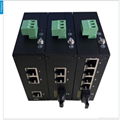 5 RJ45 Ports fiber optic Industrial Ethernet Switch i305A 2