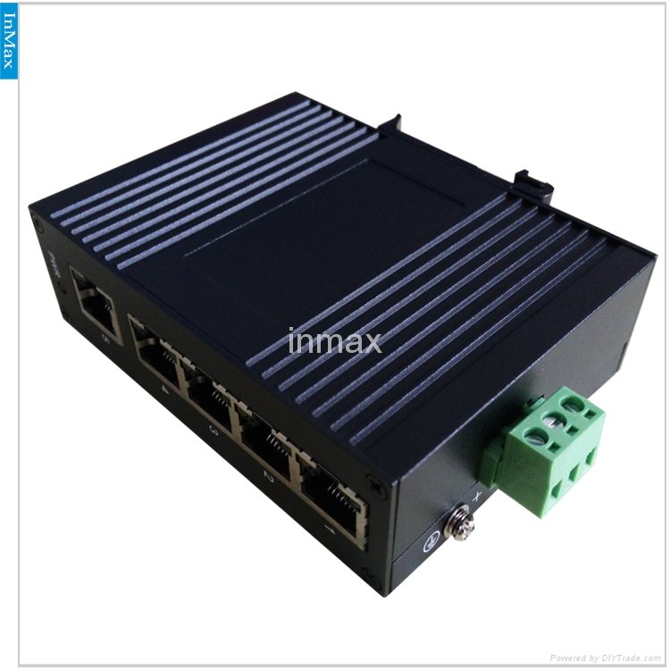5 RJ45 Port Unmanaged Industrial Ethernet Switch i305B 4