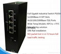 5 ports full gigabit PoE industrial switch P505A 1