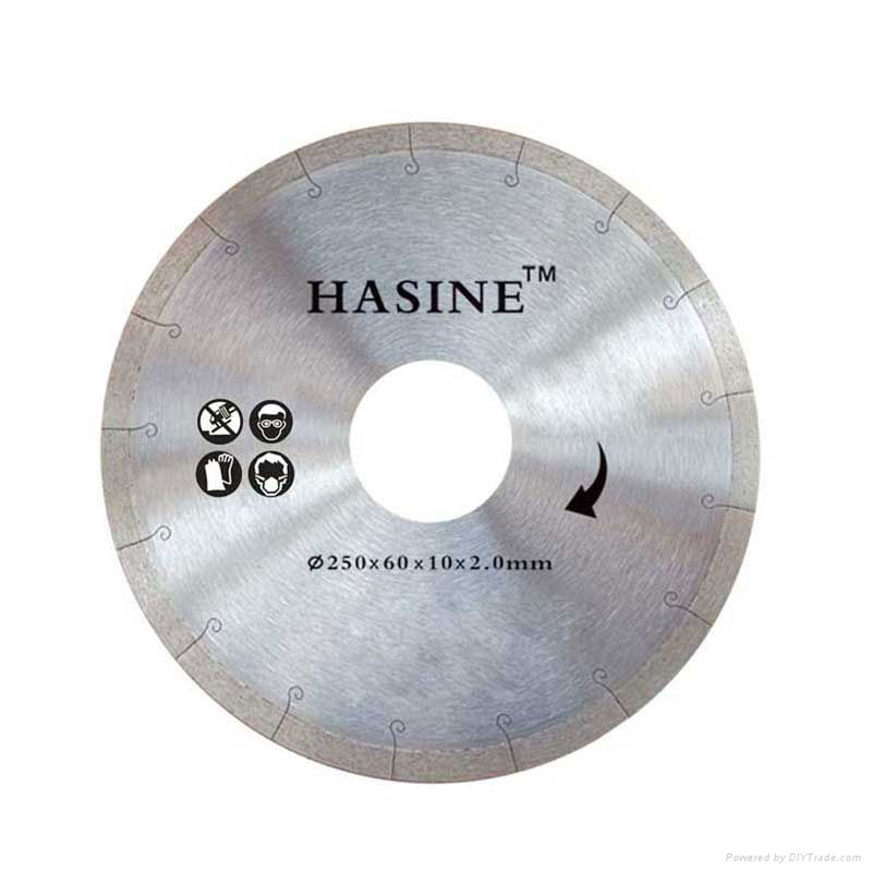 HS0101Diamond Saw Blade for Bench Cutting Machines and Ceramic Tile Factories
