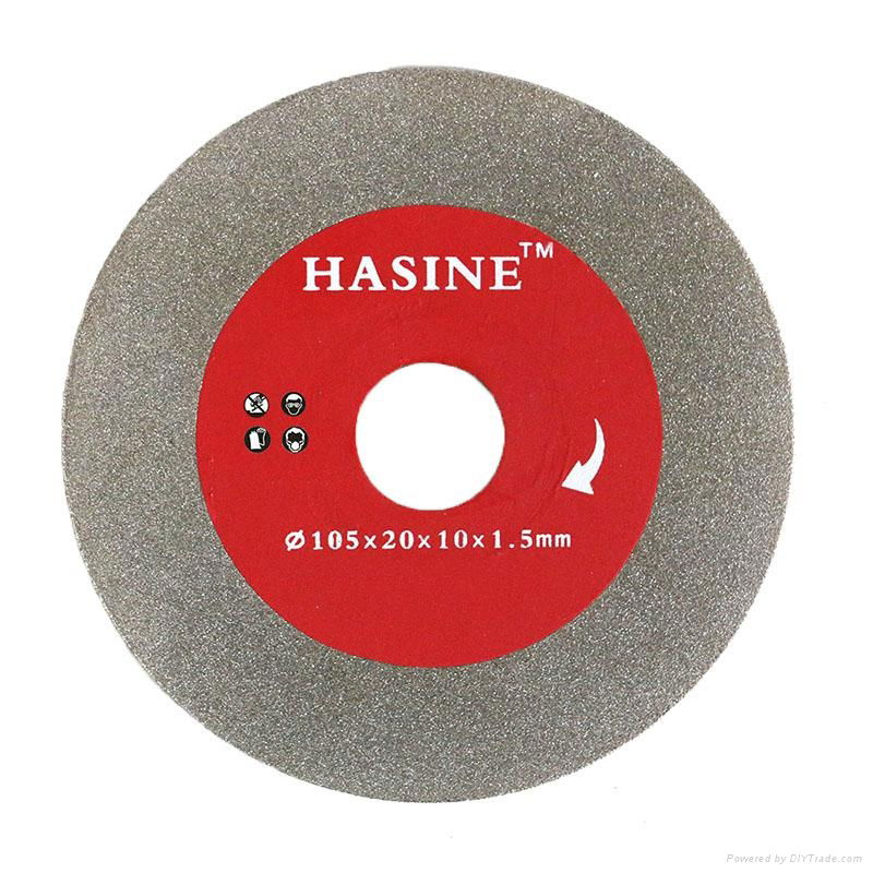 Electroplating diamond saw blade for beige cream marble 5