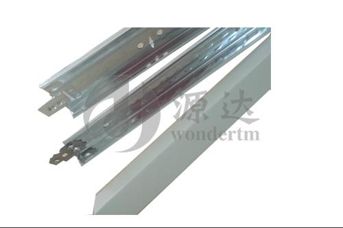 T Bar Suspended Ceiling T Grid Galvanized Steel Drywall Furring