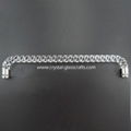 Stainless steel door pull handle with acrylic rod for glass door 3