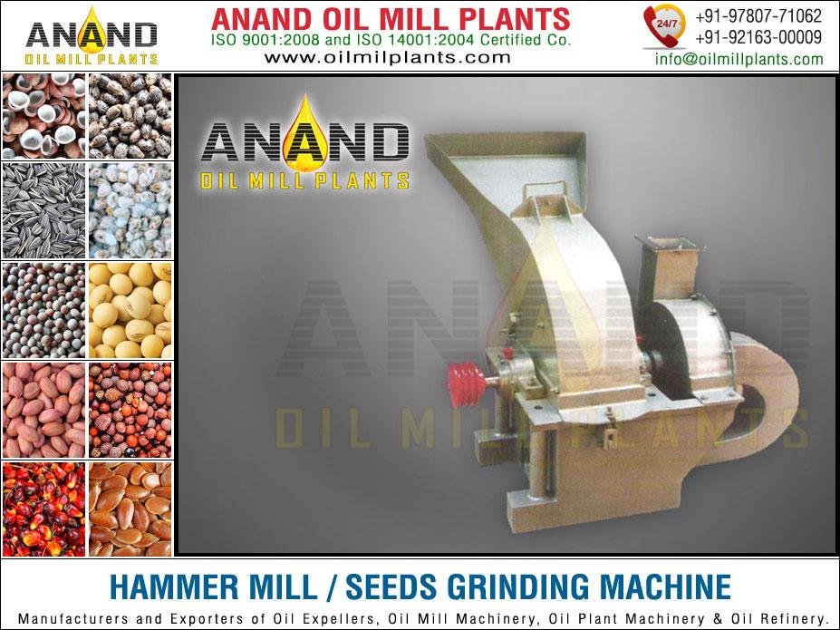 Oil Mill Machinery Manufacturers Exporters in India Punjab