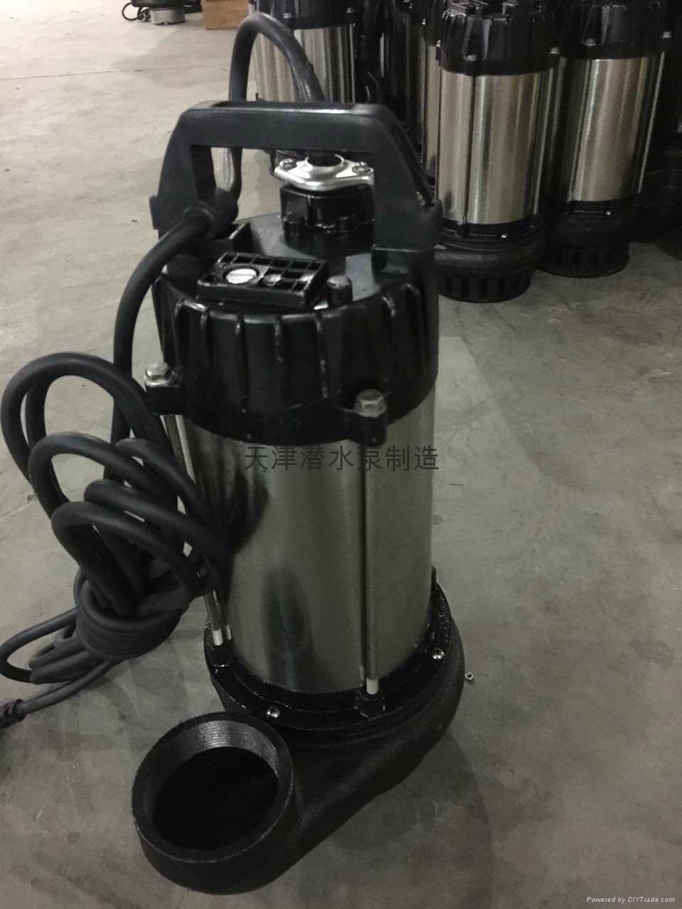 厂家直供应耐磨矿用抢险潜水泵 2