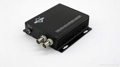  FC,ST, SC fiber connecter 1080P 2ch AHD optic transceiver support OEM