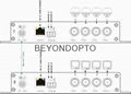 OEM 4ch video + Ethernet +RS485 fiber transmitter and receiver 3