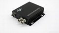 1080P 2ch HDCVI fiber transceiver support OEM  1