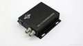 1080P 2ch HDCVI fiber transceiver support OEM  2