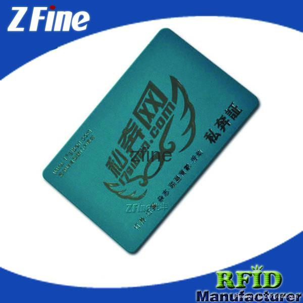 gold stamp offset printing card  2