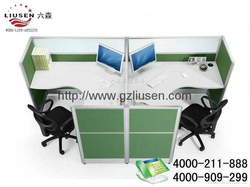 European Style Simple and Smart Office Workstation Partition (PFT-62)