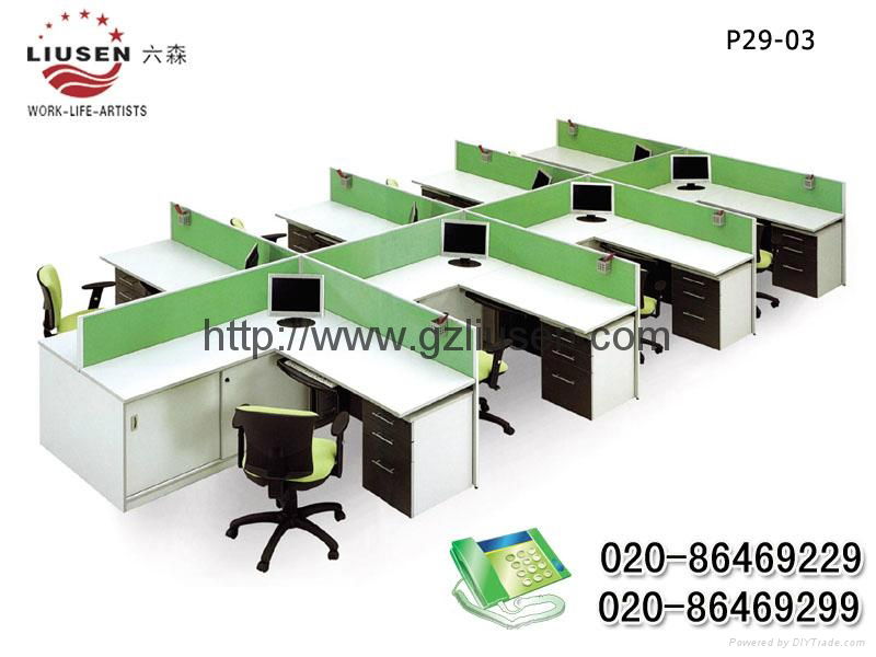 8 Seaters Environmental Friendly and Elegant Office Workstation (P29-03)