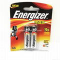 Blister Pack Energizer 1.5V E91 LR6 AA