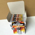 Blister Pack Energizer 1.5V E91 LR6 AA alkaline battery 2