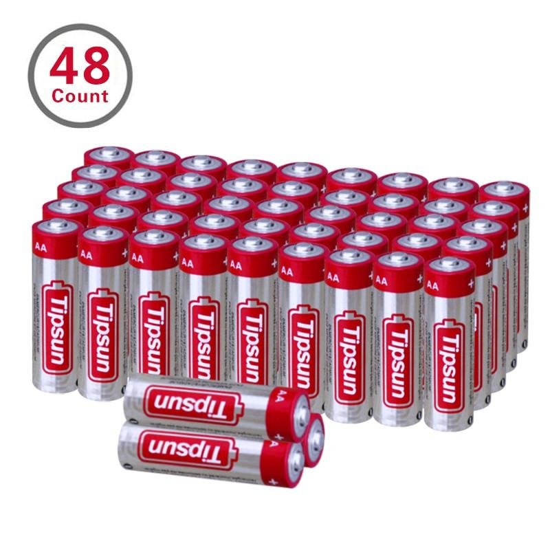 48 counts AAA Tipsun 1.5V LR03 AAA Alkaline Battery for remote control 2