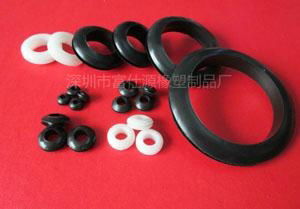 Custom molded nitrile rubber grommet silicone rubber grommet viton