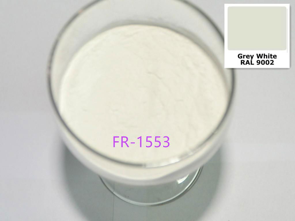 Epoxy Polyester type RAL9002 Grey white Powder Coating for Treadmill