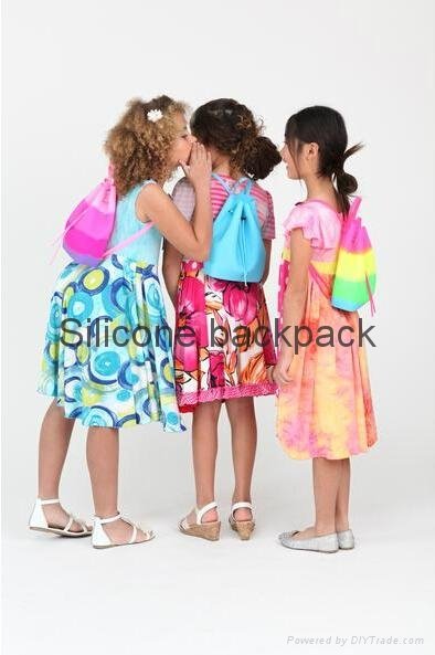  Kid love candy back pack silicone kids Backpack  3