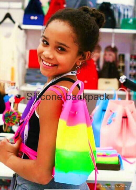  Kid love candy back pack silicone kids Backpack 