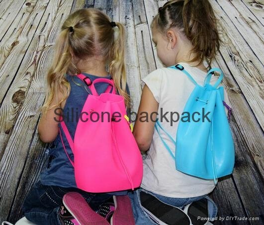  Kid love candy back pack silicone kids Backpack  5