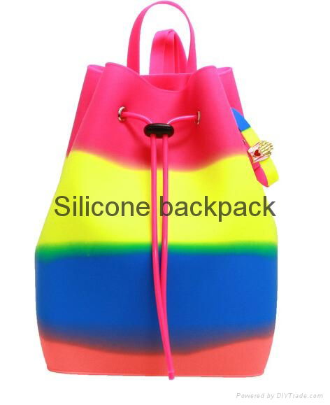 2017 Yummy Gummy  Silicone Colorful Kids Back pack 3