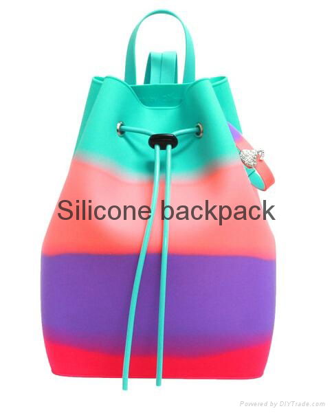 2017 Yummy Gummy  Silicone Colorful Kids Back pack 4