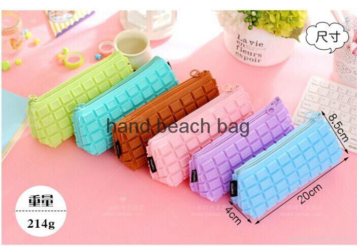 Online fashion Student Stationery Pencil Case Zipper bag 3