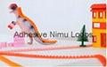  Adhesive Nimu Loops/Silicone Toy Brick Tape/Lepin Building Block kids toy 4