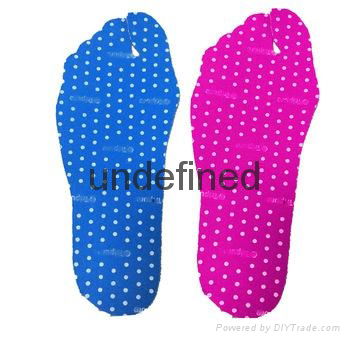 2017 China factory feet Nakefit Black Pads Stick-on Soles 3